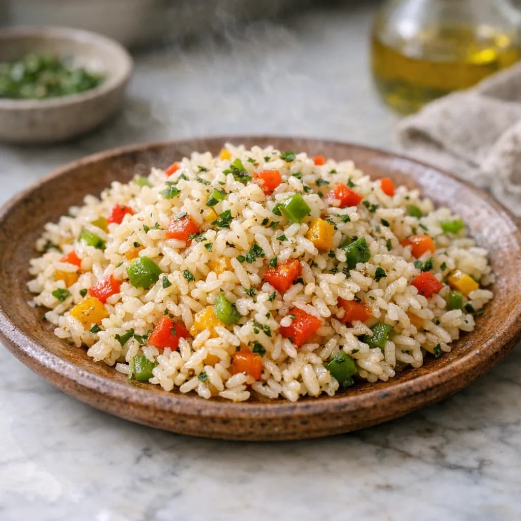 Halal Confetti Rice recipe