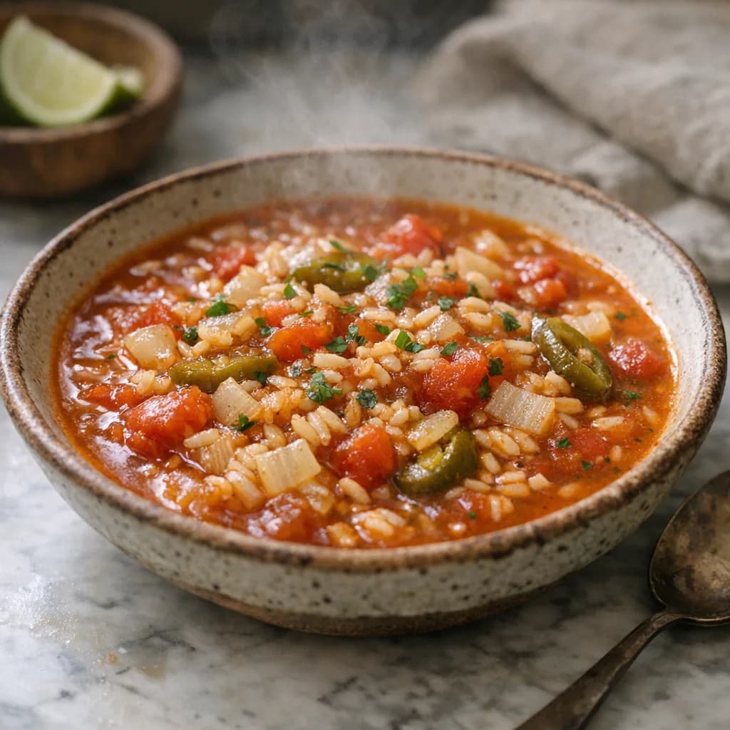 Halal Cowboy Soup recipe