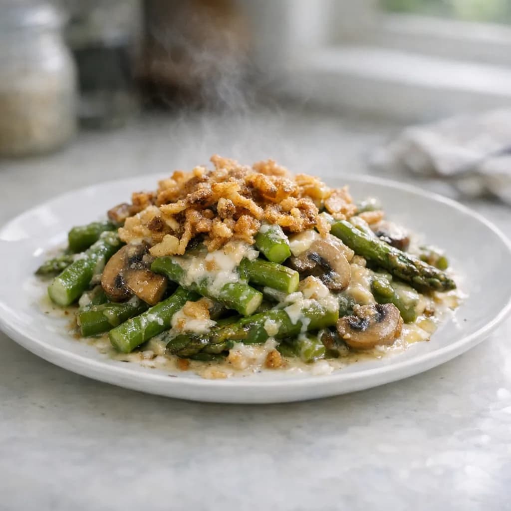 Halal Green Bean Bake recipe