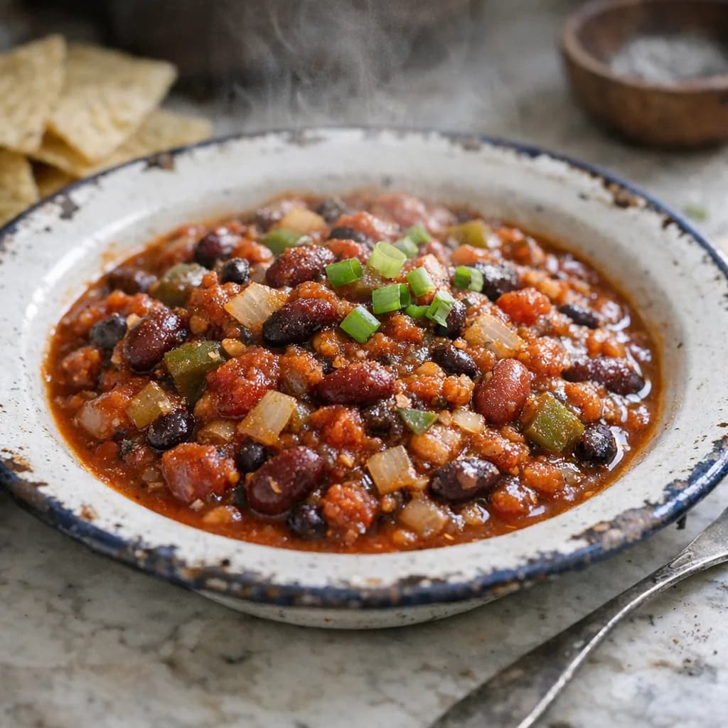 Halal Homestyle Chili recipe