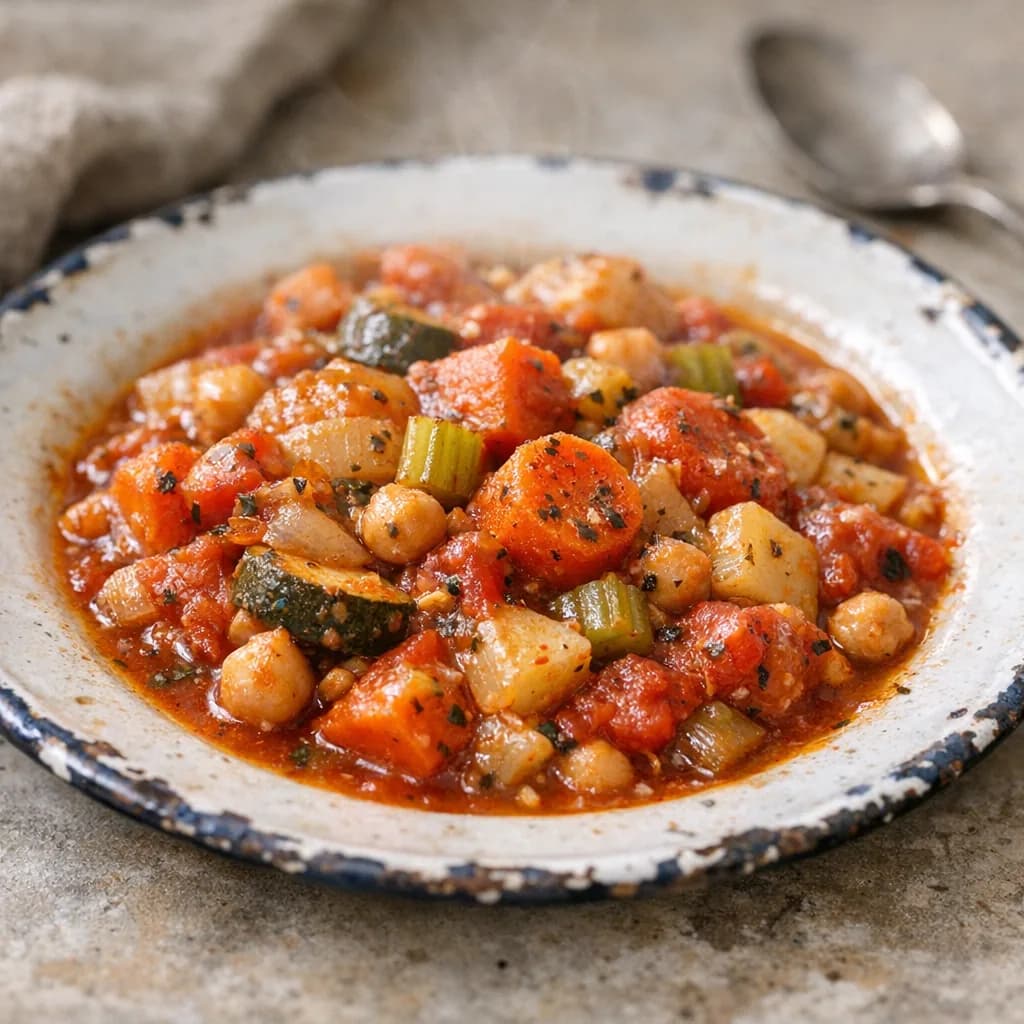 Halal Turkey and Vegetable Stew recipe