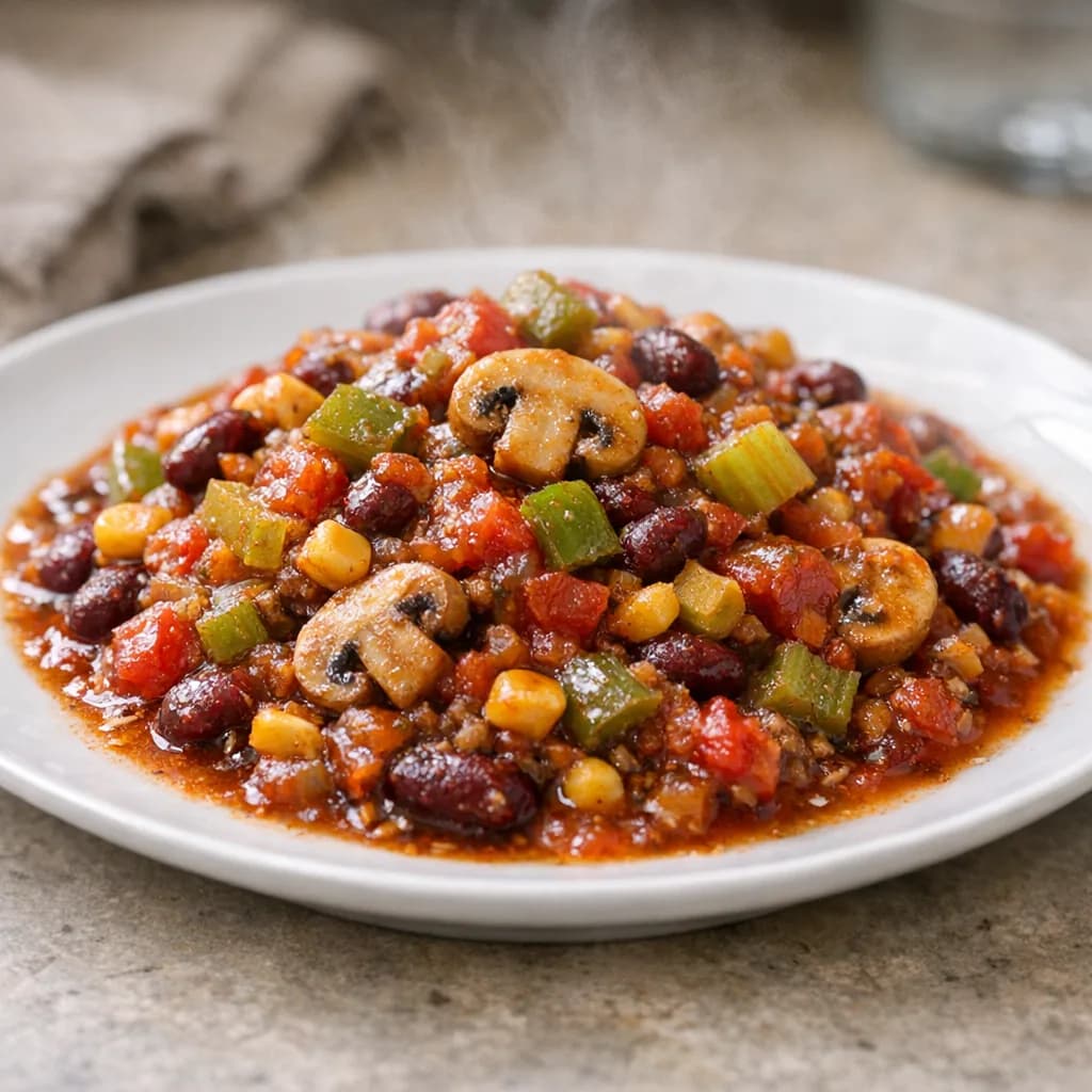 Halal Vegetable Chili recipe
