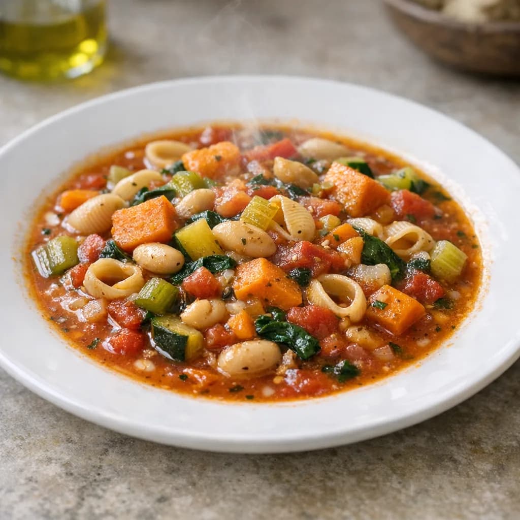 Halal Vegetable Minestrone recipe