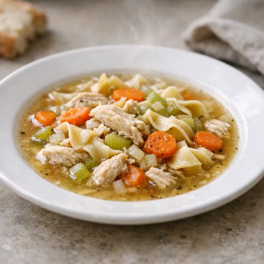 Hearty Chicken Noodle Soup recipe