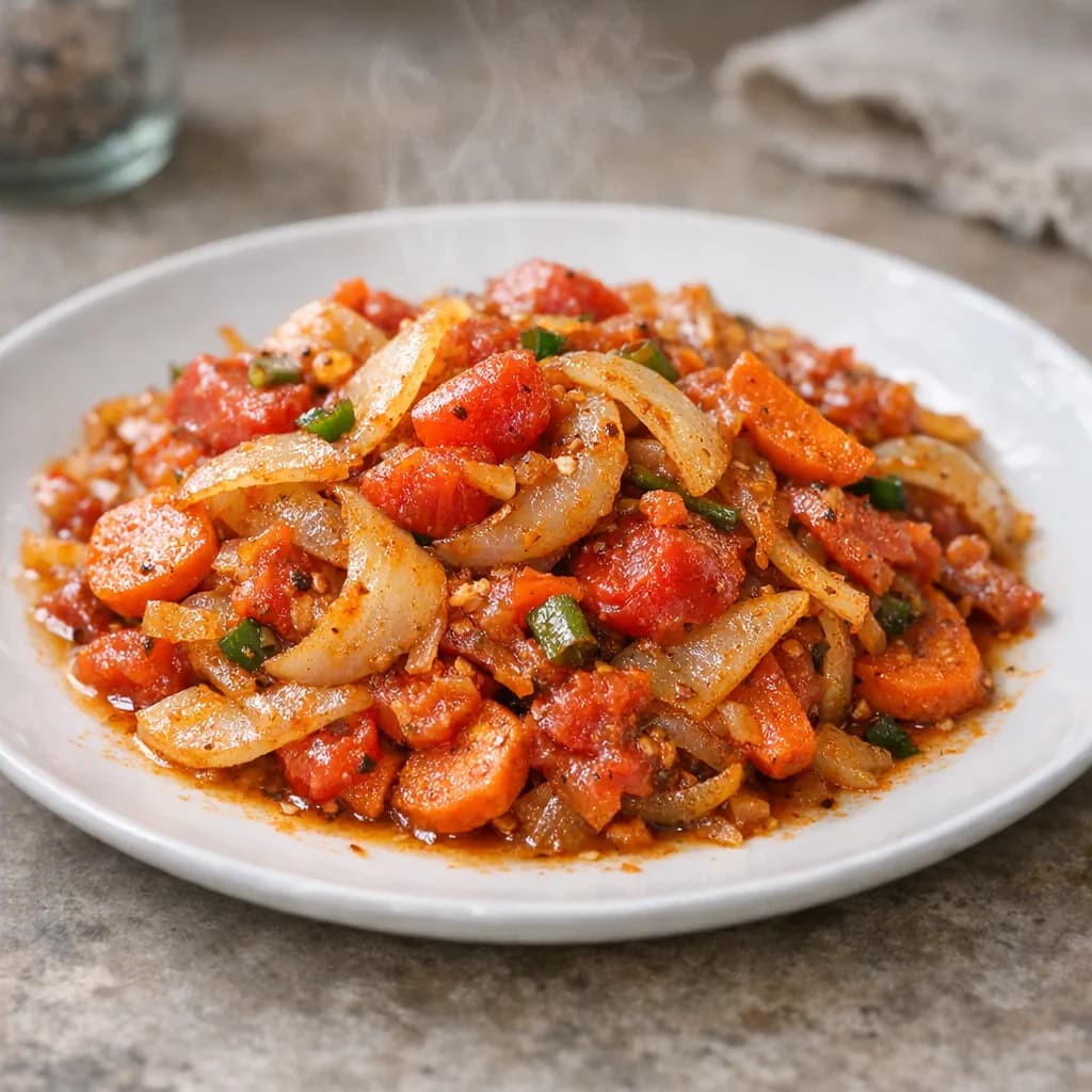 Hearty Dinner Garden Stir-Fry recipe