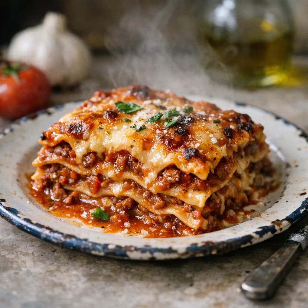 Hearty Dinner Lasagne recipe