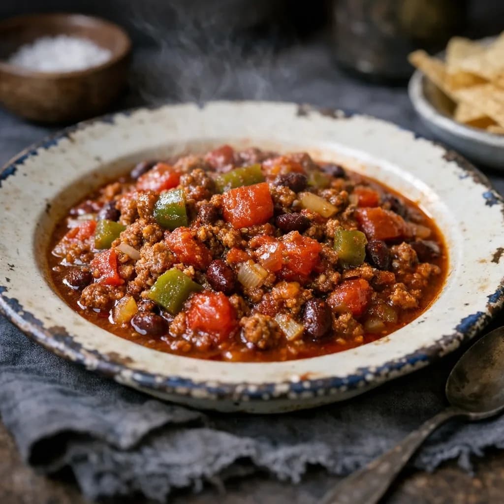 Hearty Kosher Chili Dinner recipe