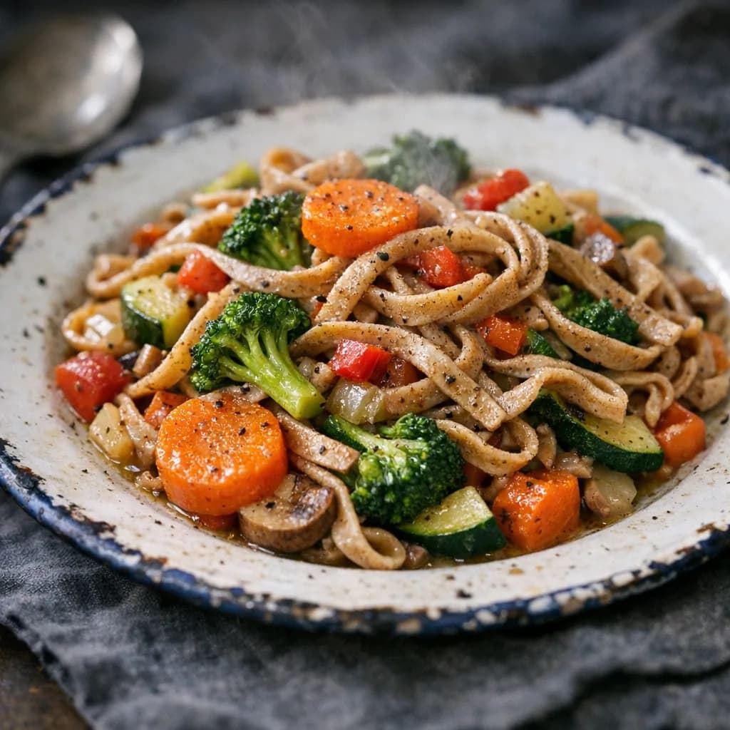Hearty Vegetable Skillet Dinner recipe