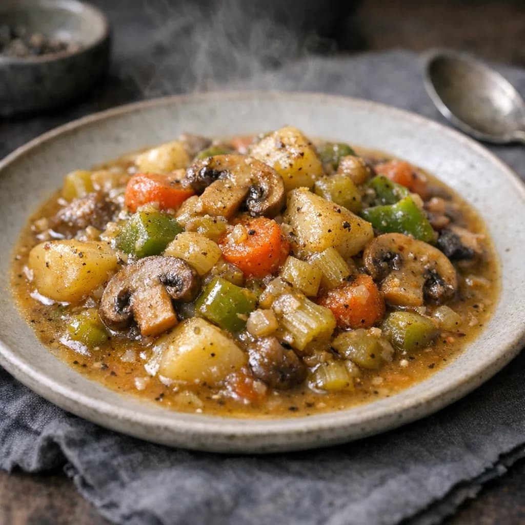 Hearty Vegetable Stew Crock-Pot recipe