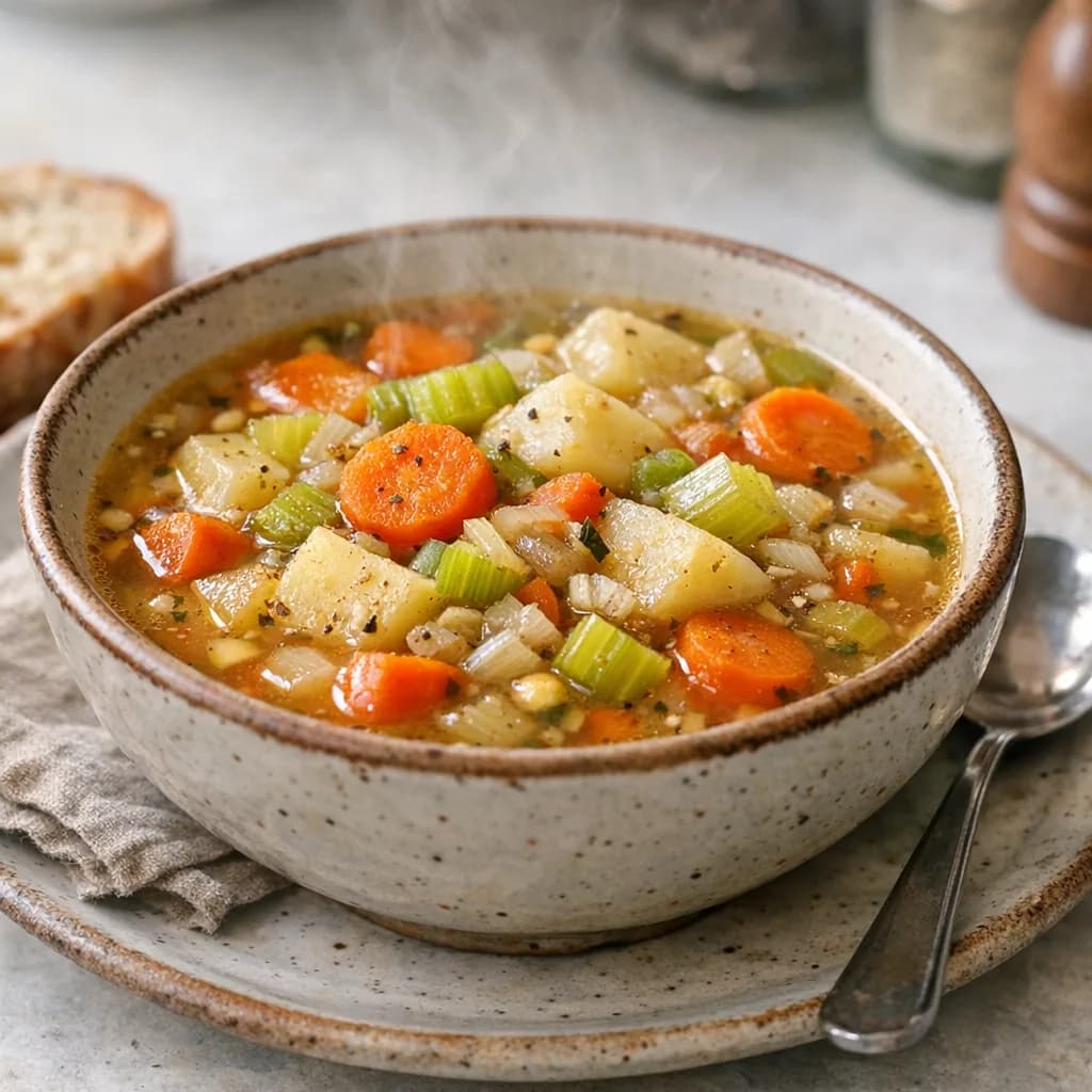 Hearty Vegetarian Dinner Soup recipe