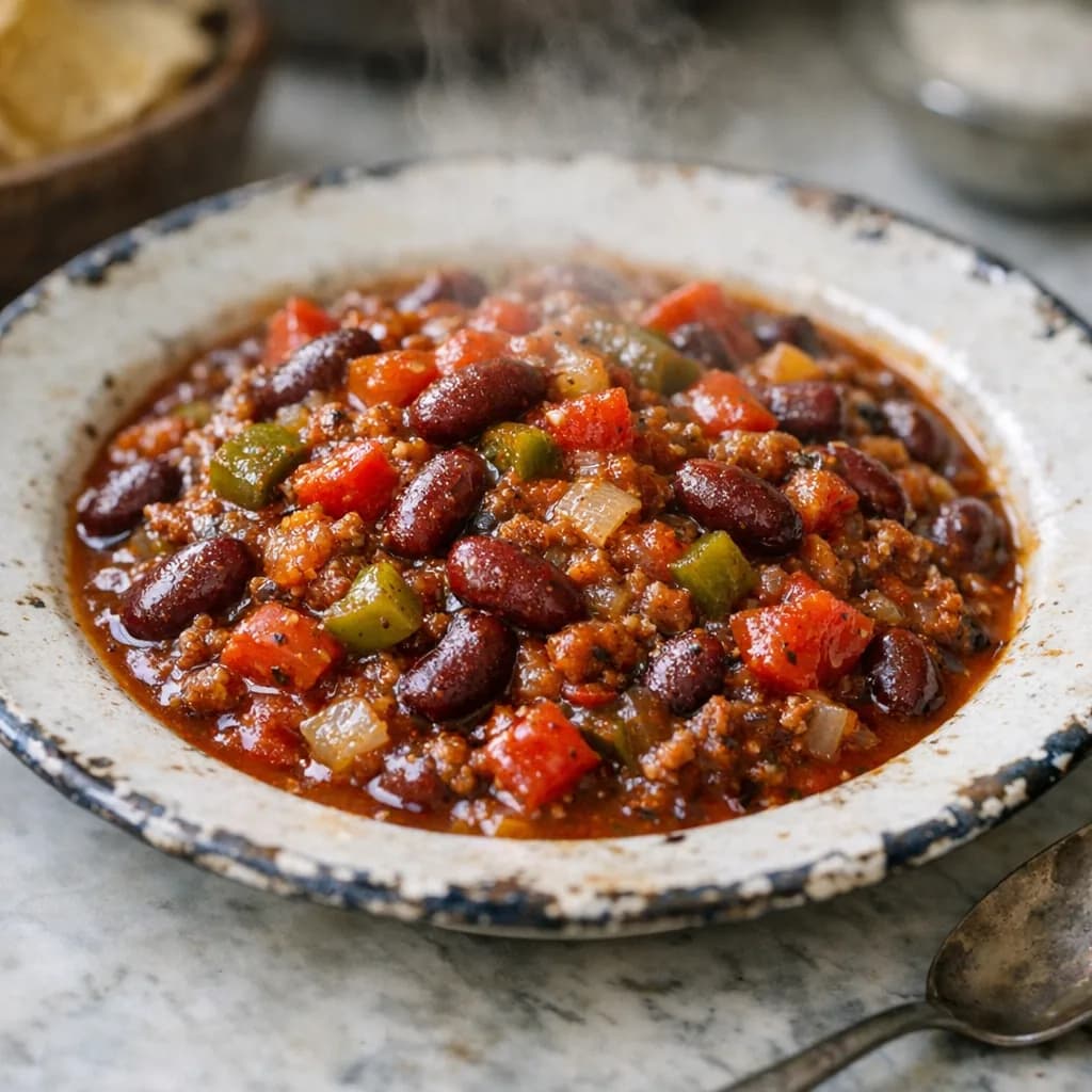 Hearty Venison and Bean Chili recipe