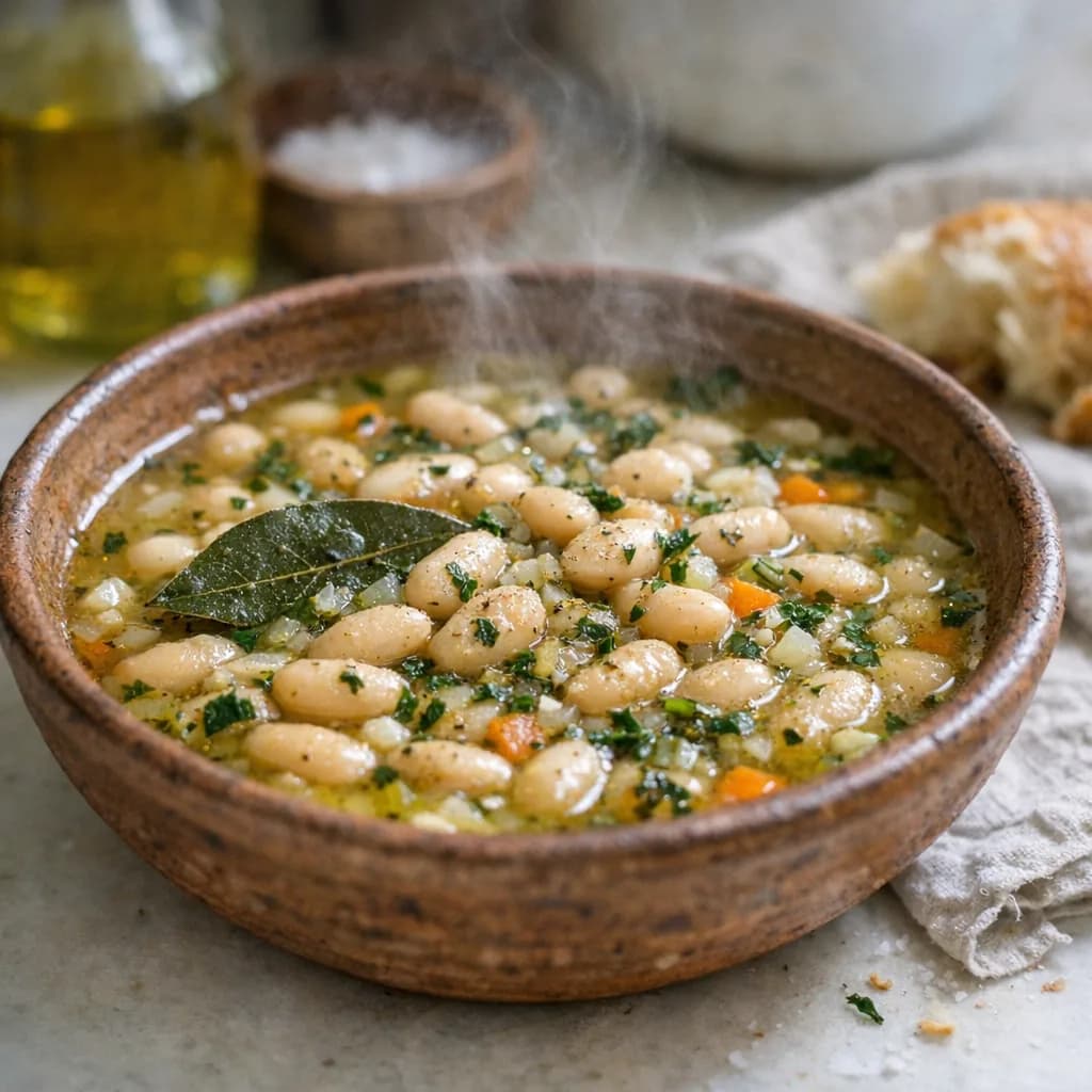 Hearty White Bean and Herb Soup recipe