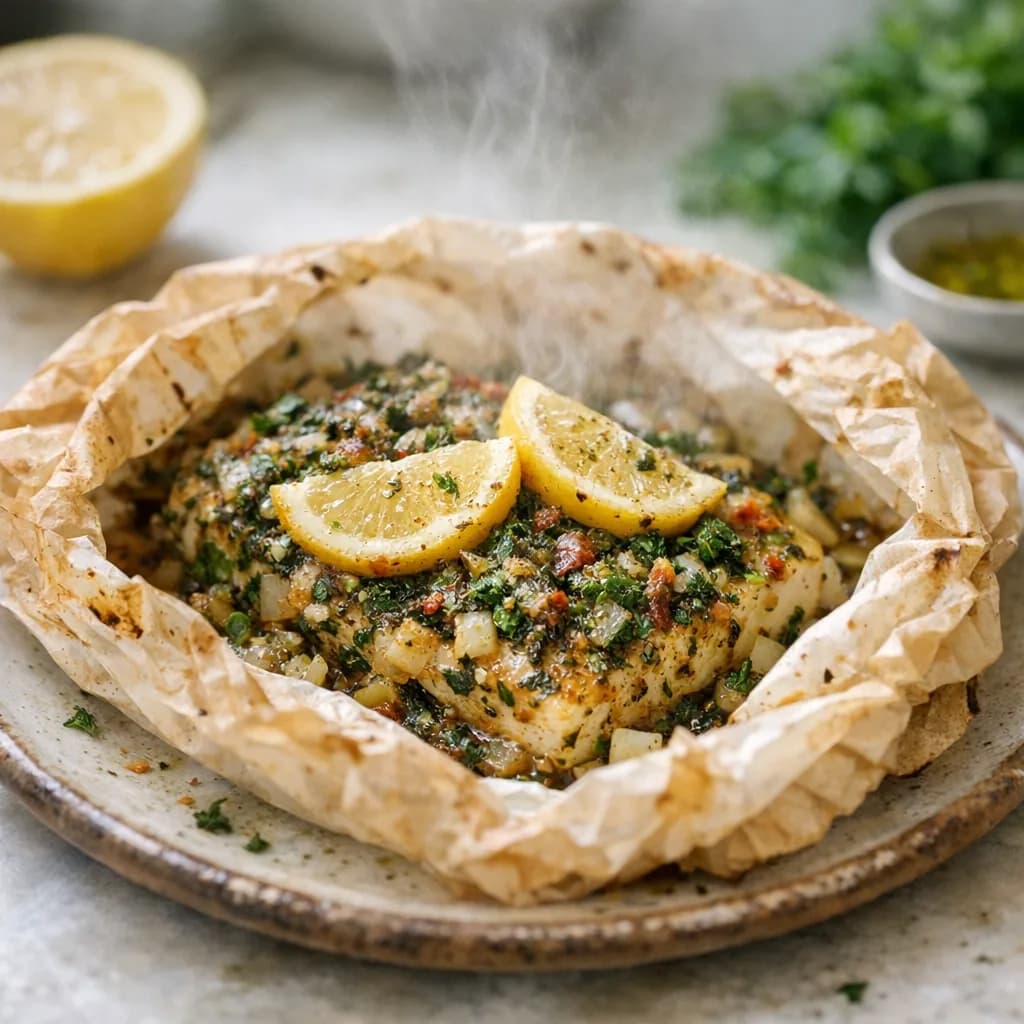 Sambar Onion and Tempeh Bake recipe