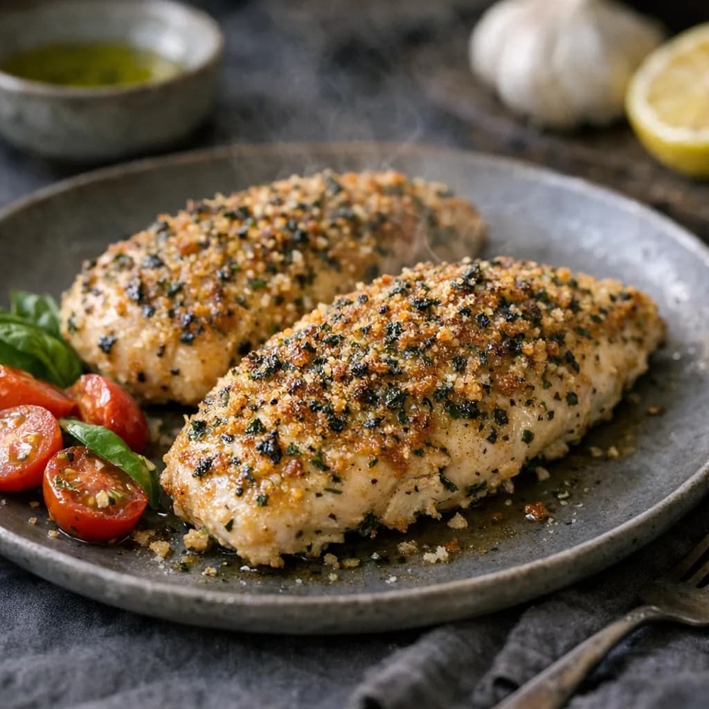 Herb-Crusted Italian Chicken recipe