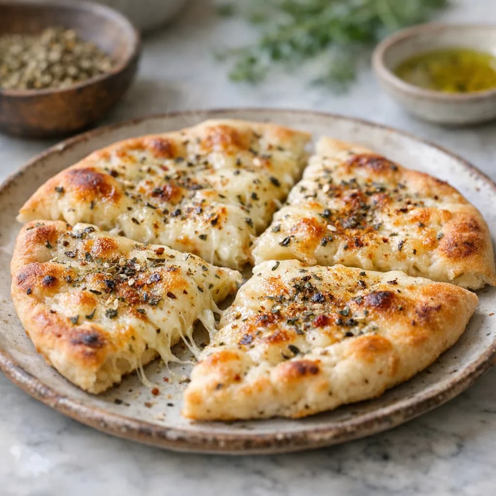 Herbed Cheese Flatbread recipe