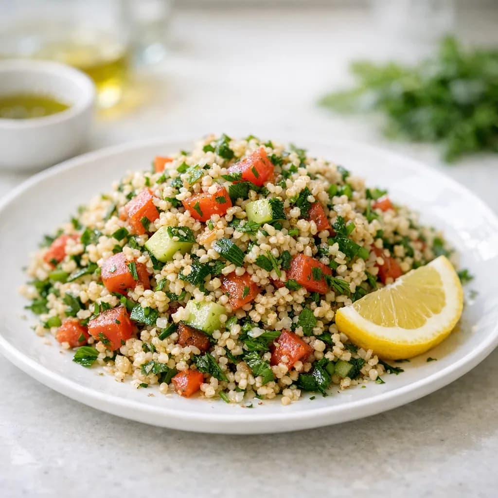 Herbed Cracked Wheat Salad recipe