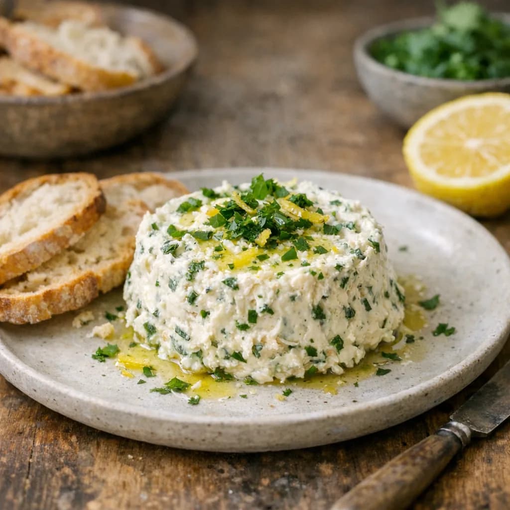 Herbed Salmon Pâté with Lemon recipe