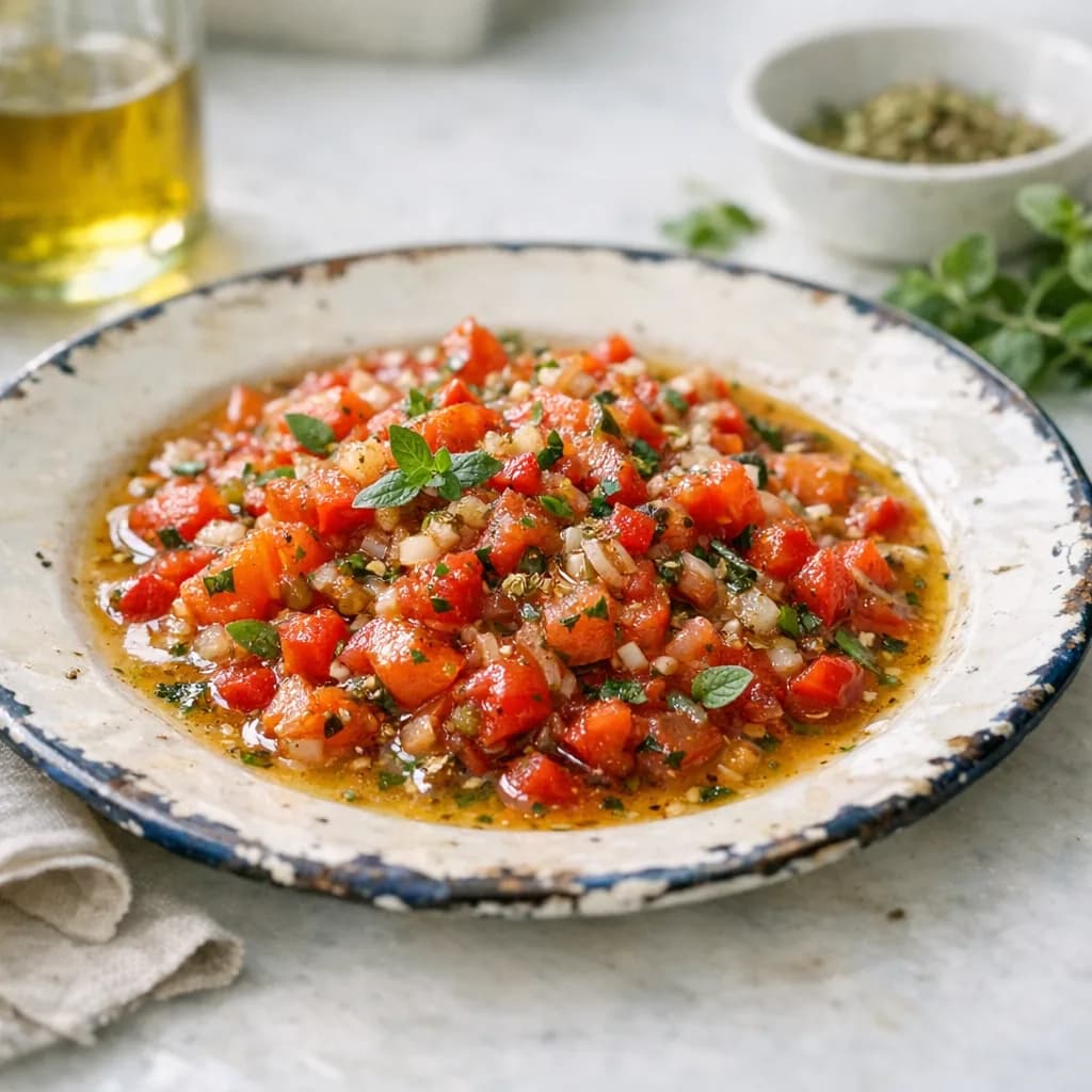 Herbed Tomato Vinaigrette recipe