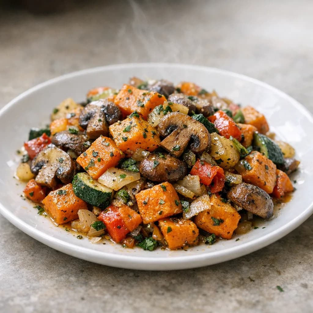 Herbed Vegan Vegetable Medley recipe