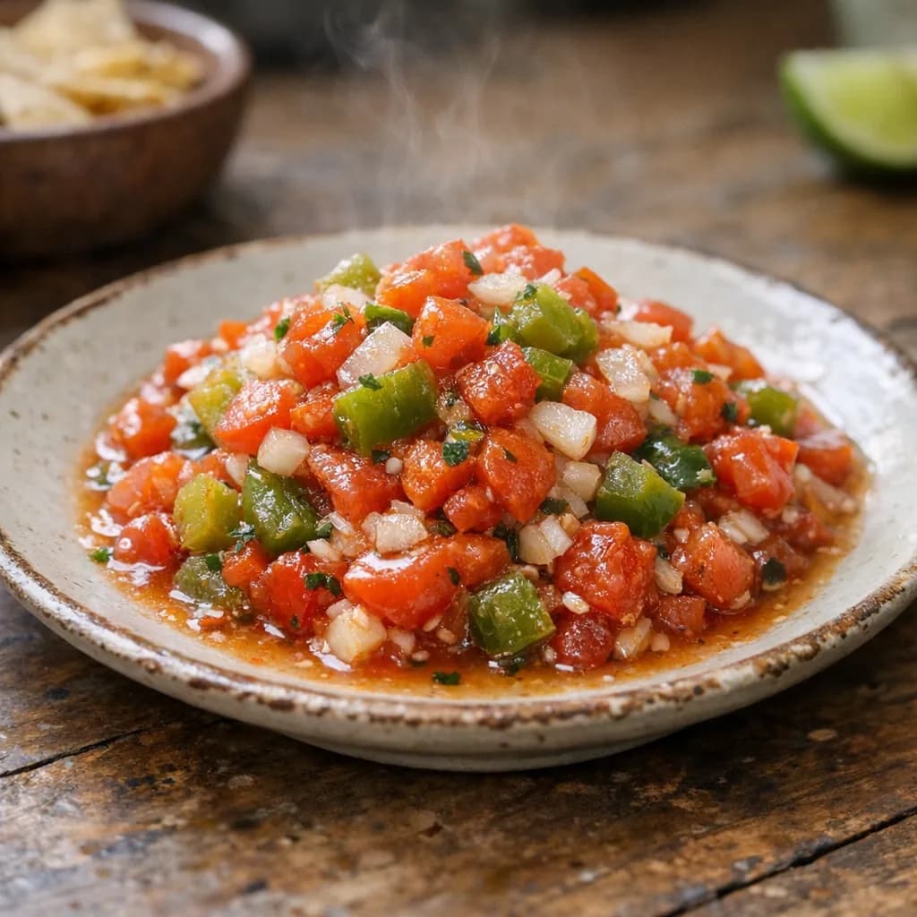 Homestyle Vegetarian Salsa recipe
