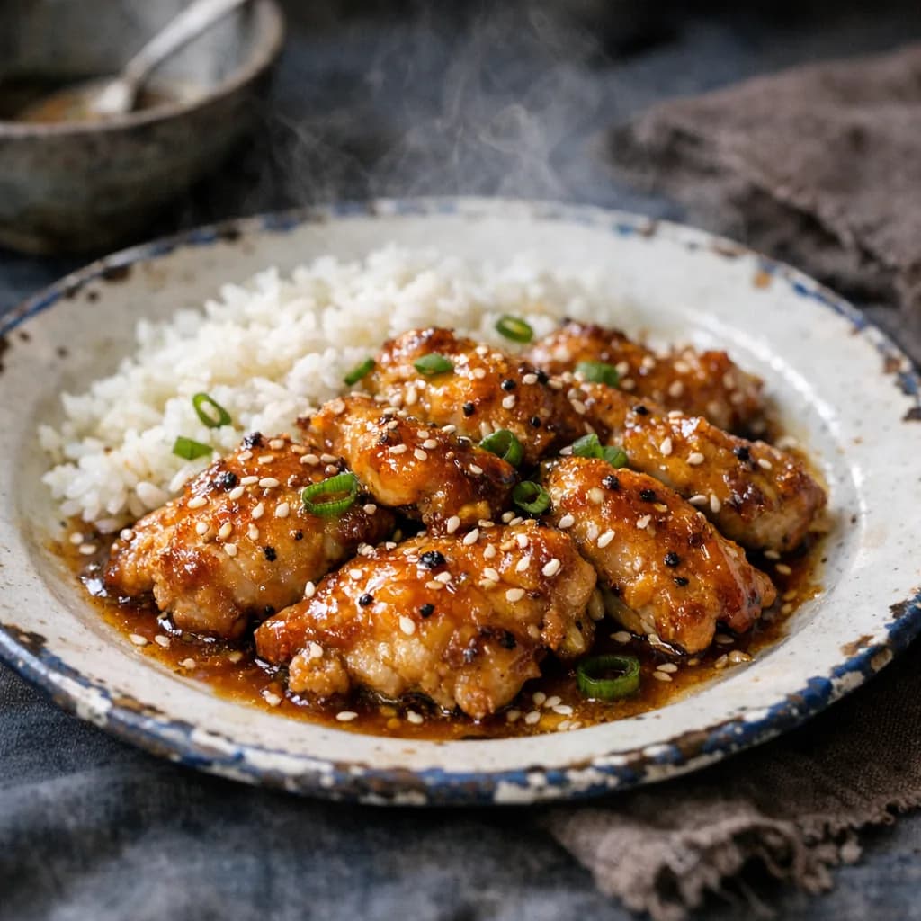 Honey-Glazed Sesame Chicken Bake recipe