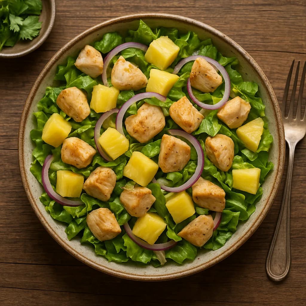 Indian Chicken Pineapple Salad recipe