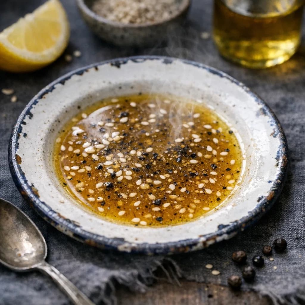 Jain Sesame Lemon Dressing recipe