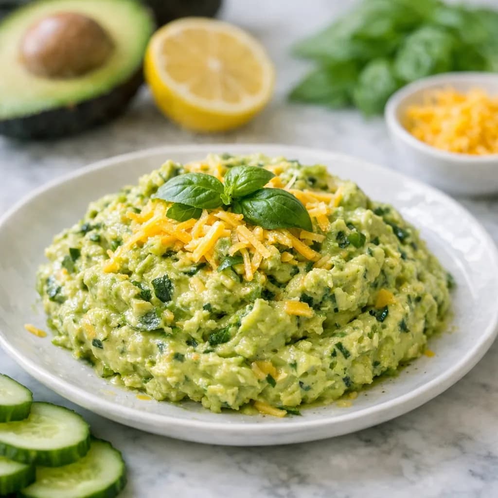 Keto Avocado Basil Dip recipe