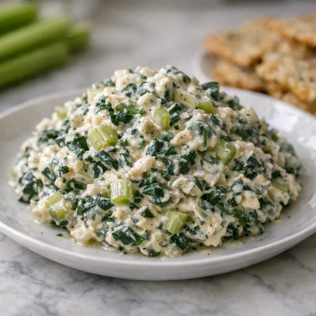 Keto Spinach and Crunch Dip recipe