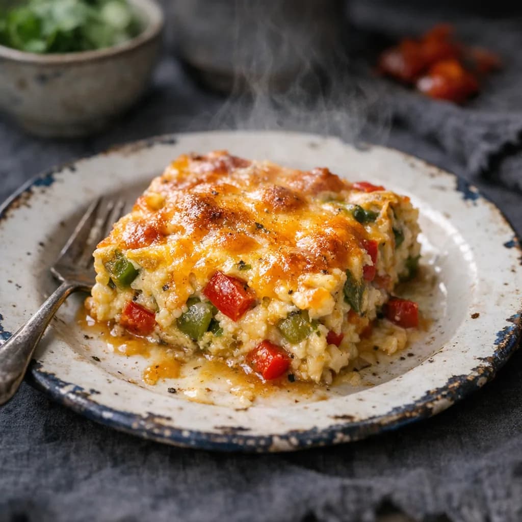 Keto Vegetable and Cheese Bake recipe