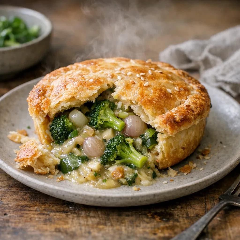 Kosher Chicken and Broccoli Pie recipe