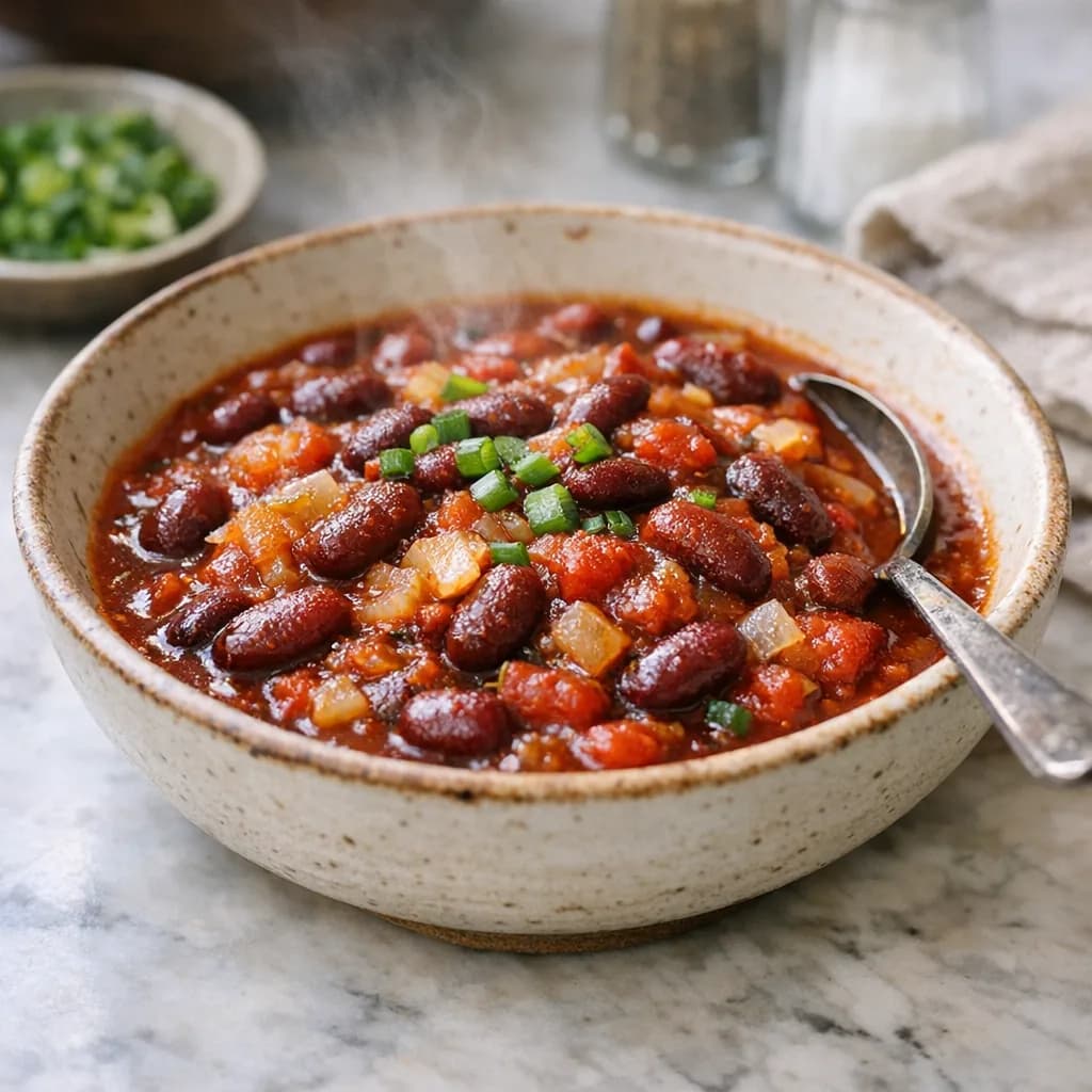 Kosher Dinner Chili recipe
