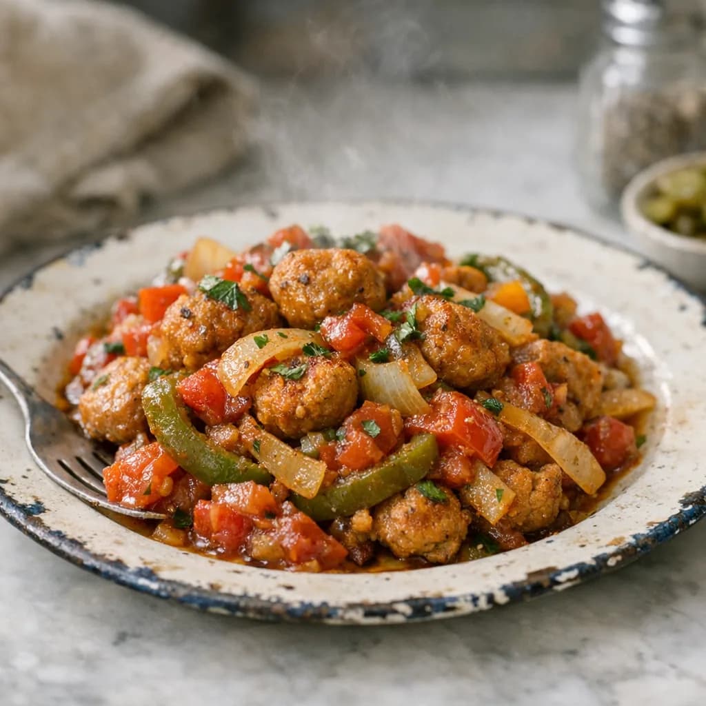 Kosher Skillet Supper recipe