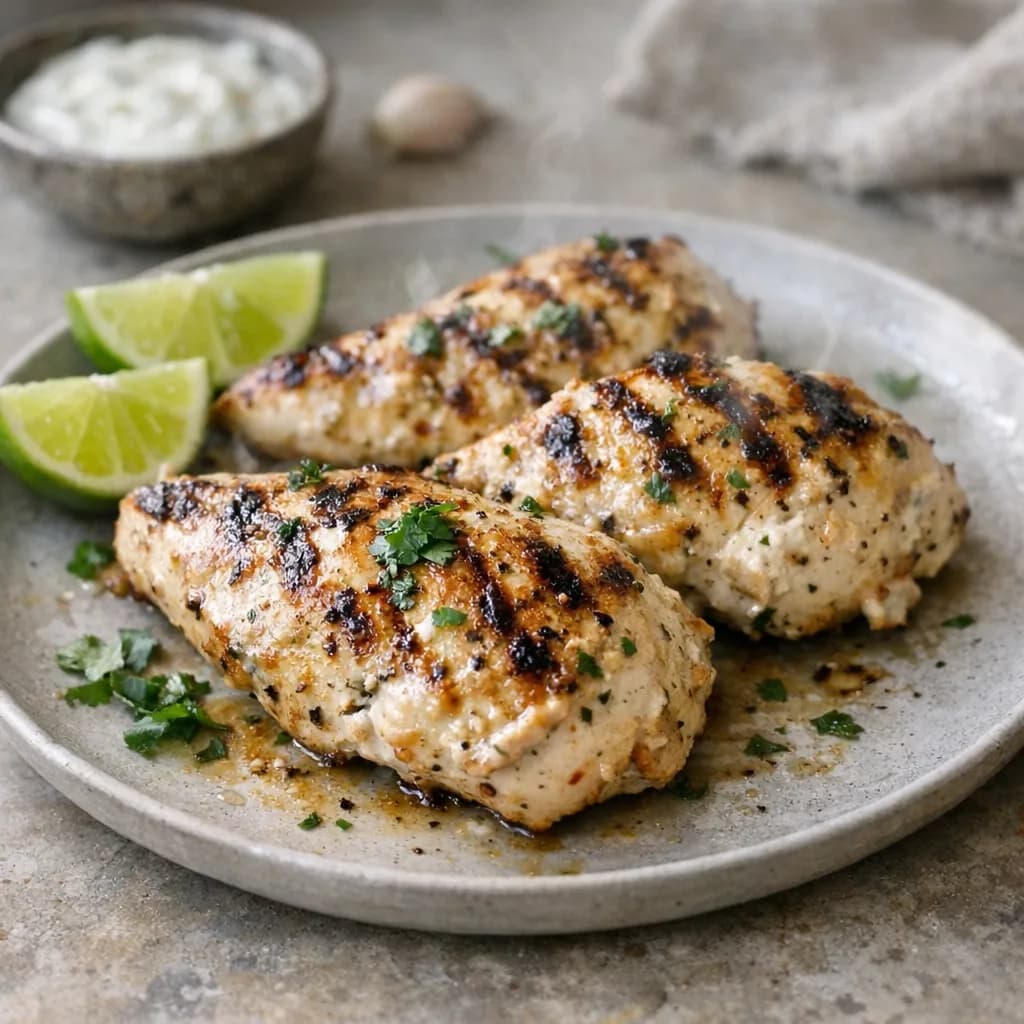 Lime-Yogurt Grilled Chicken recipe