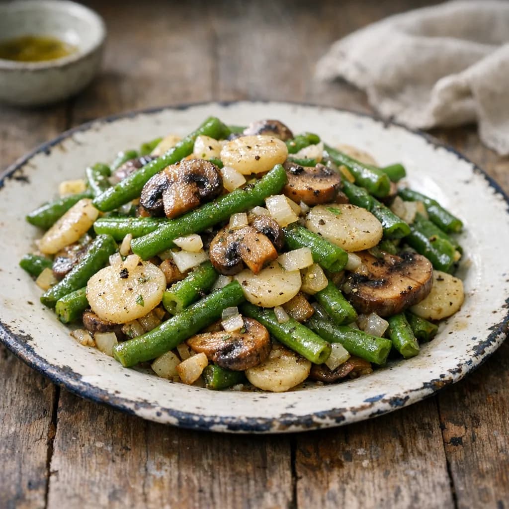 Mediterranean Green Bean Salad recipe