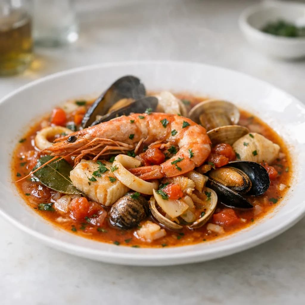 Mediterranean Seafood Stew recipe