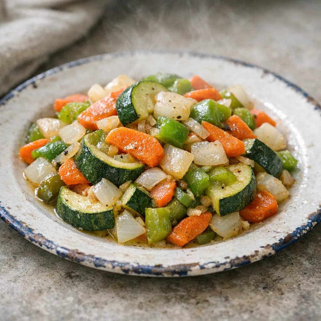 Microwave Vegan Vegetable Medley recipe
