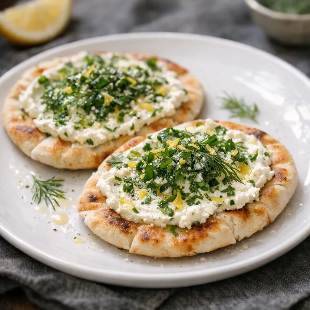 Salmon Dill Toasts recipe