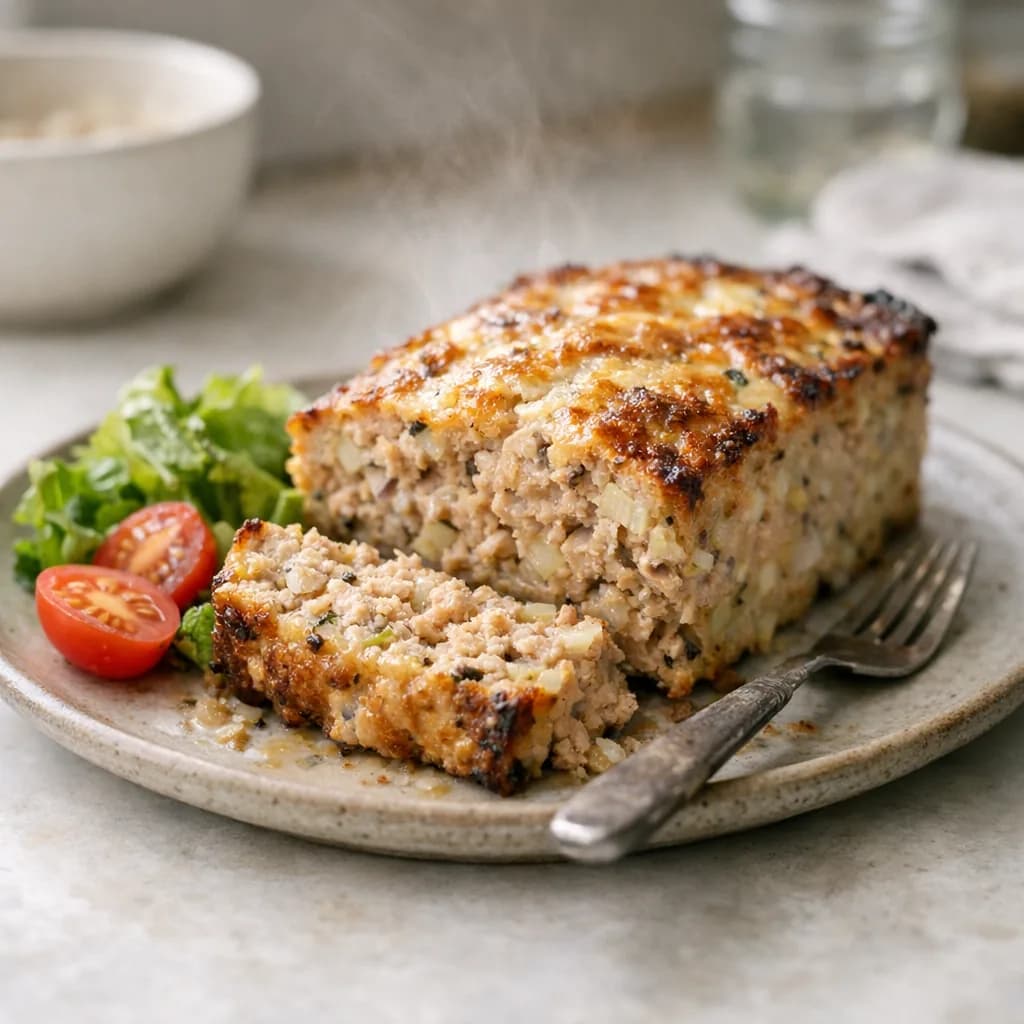 Savory Baked Tuna Loaf recipe