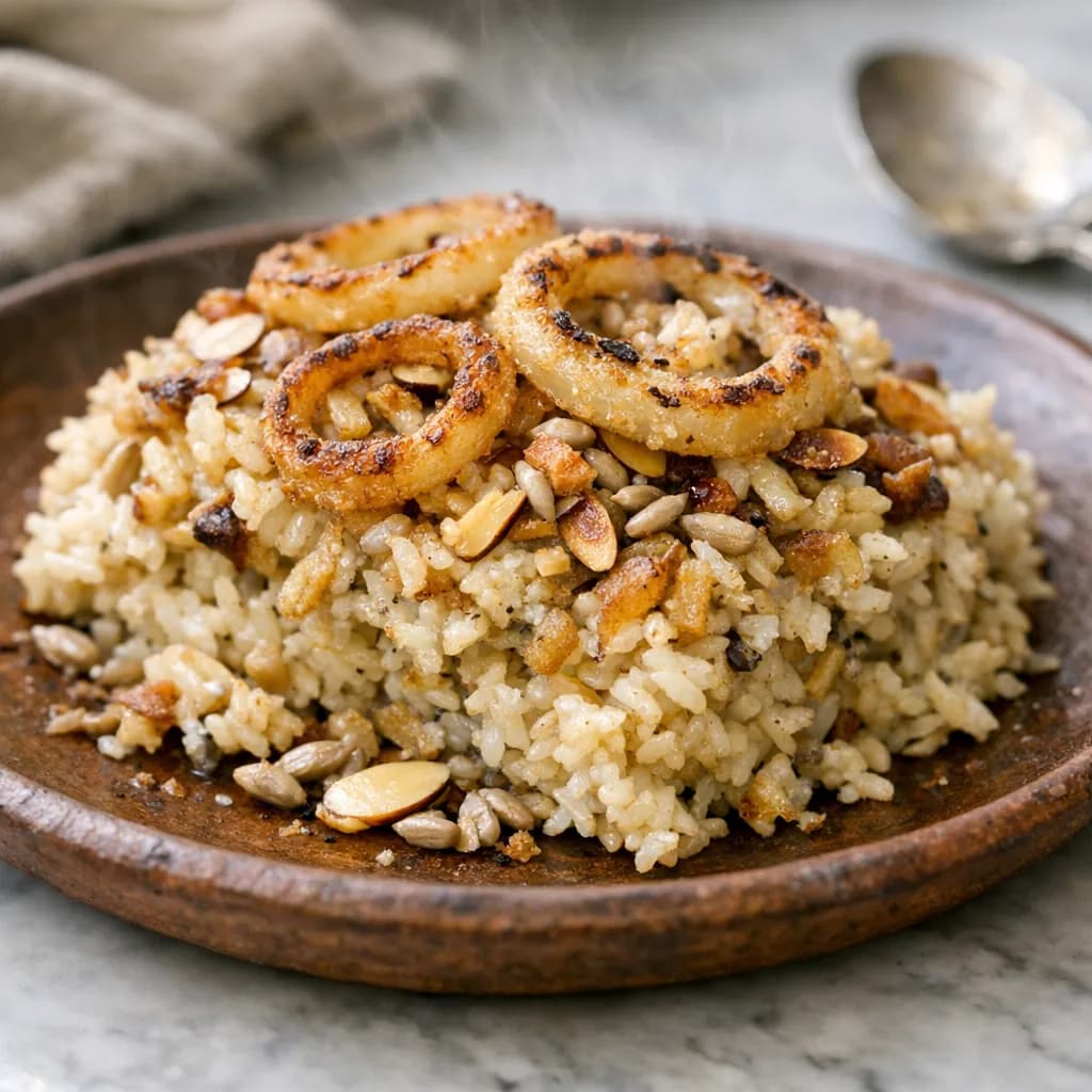 Savory Chicken and Almond Bake recipe