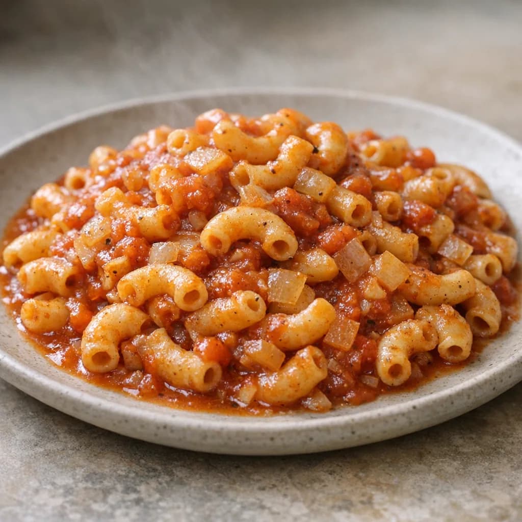Savory Vegetable and Conchigliette Soup recipe