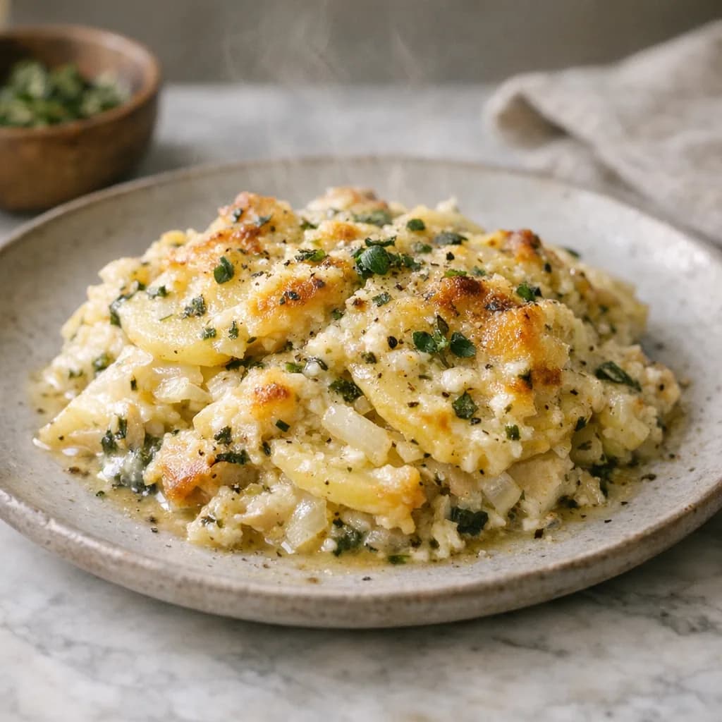British Whole Milk 227L 4 Pints Savory And Herb Bake recipe