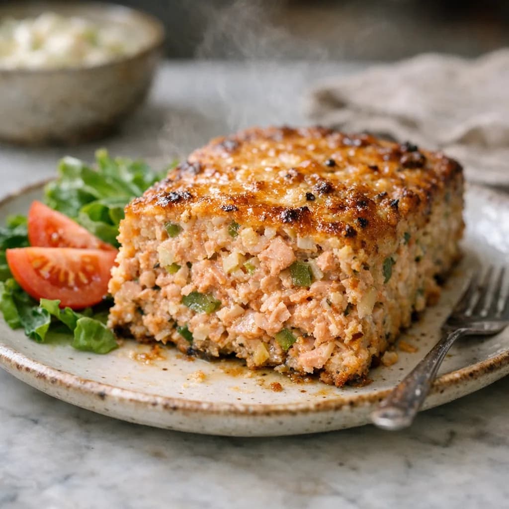Savory Salmon Loaf recipe