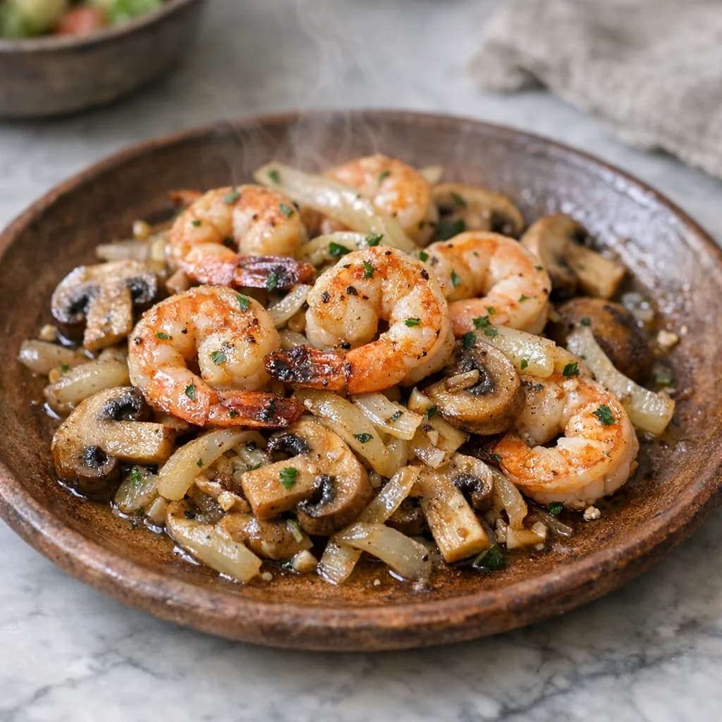 Savory Shrimp Dinner Delight recipe