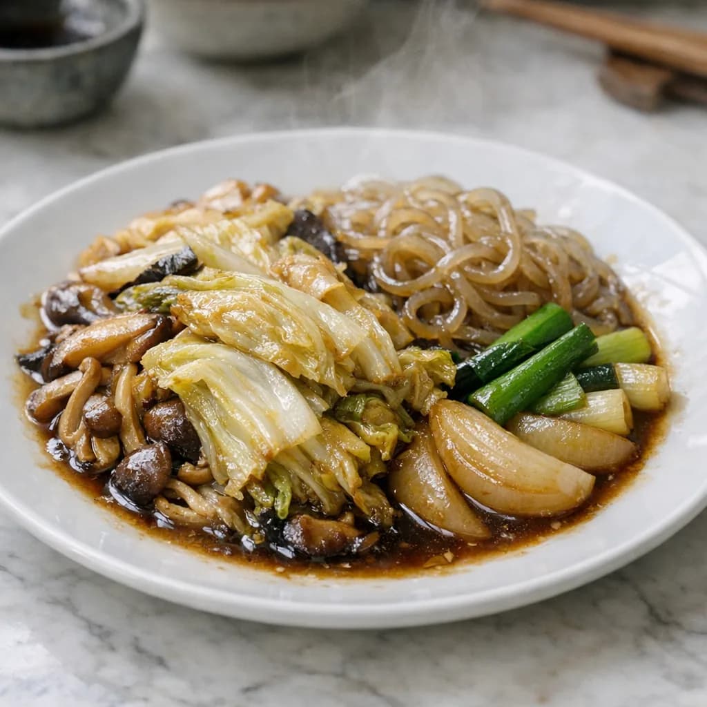 Savory Sukiyaki Dinner recipe