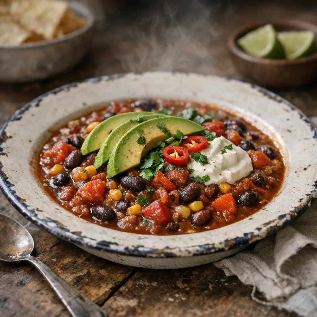 Smoky Vegan Chili recipe