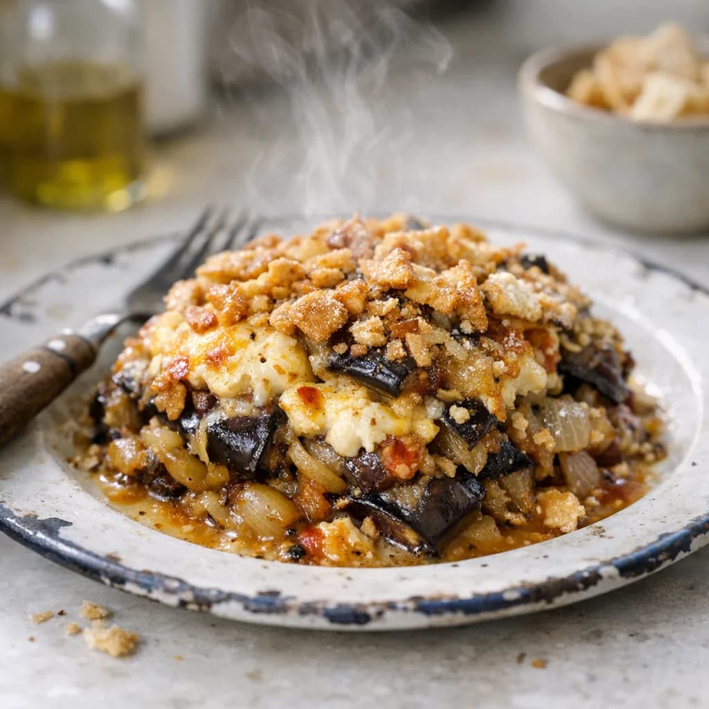 Spanish Eggplant Bake recipe