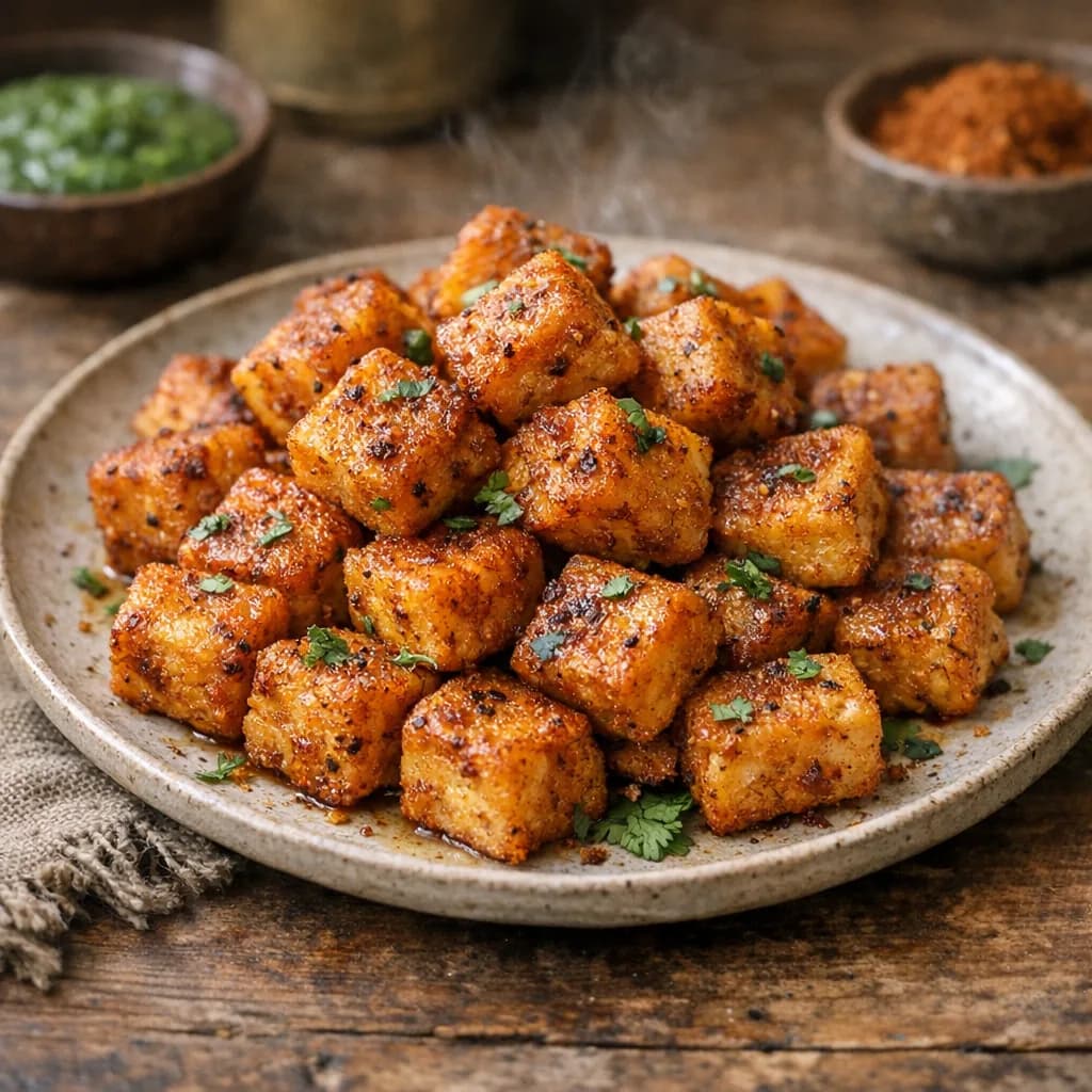 Spiced Cheese Bites recipe