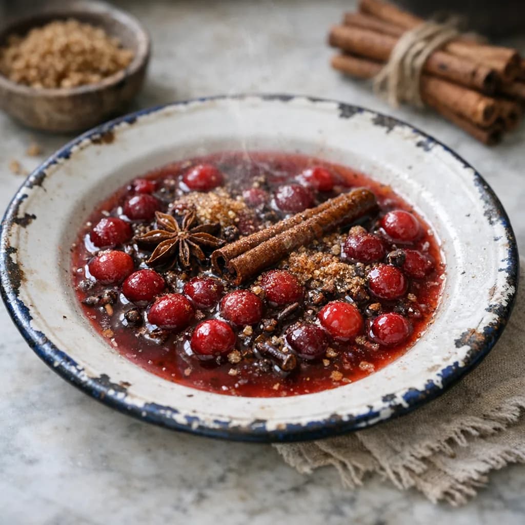 Spiced Cranberry Infusion recipe