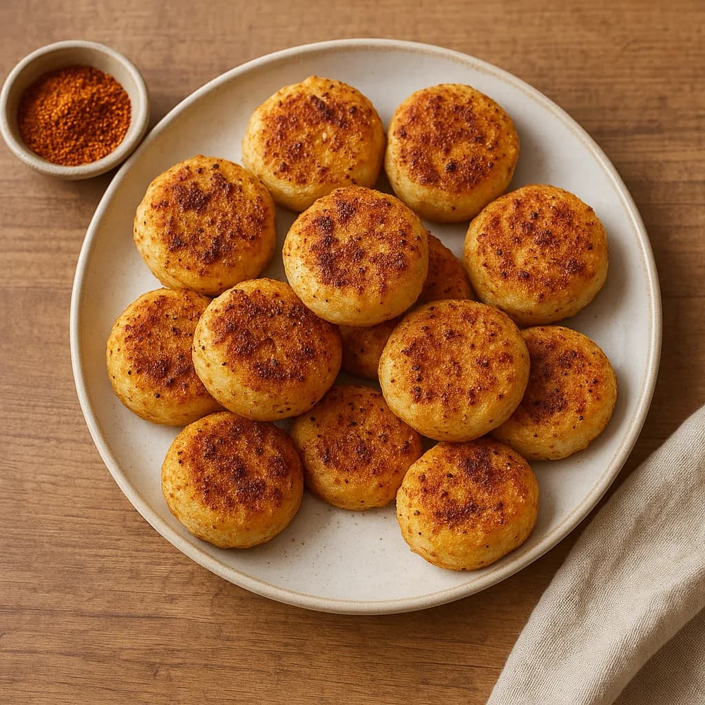 Spiced English Muffin Bites recipe